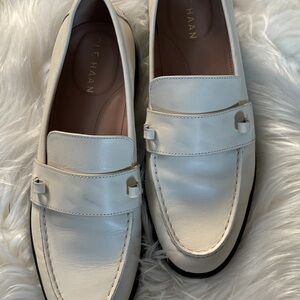 Cole Haan Off-White Loafers
